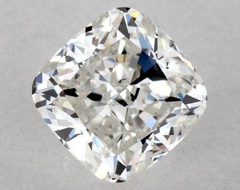 GIA 0.54 Carat H-VS2 Very Good Cut Cushion Modified Diamond